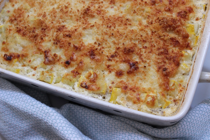 Summer Squash Casserole - Miss Foodie Two Shoes